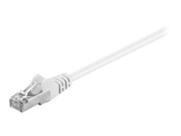 goobay CAT 5e SF/UTP 10m Patchkabel Hvid