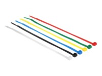 Delock Colored 20cm Sort Blå Grøn Rød Hvid Gul