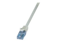 LogiLink Home EconLine CAT 6a Ikke afskærmet parsnoet (UTP) 7.5m Patchkabel Grå