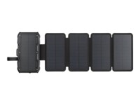 Sandberg 22.5Watt Trådløs opladningspude/sol-power bank