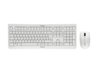 CHERRY DW 3000 Sæt med mus og tastatur Membran Trådløs Tysk
