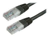 MediaRange CAT 6 Afskærmet 2m Patchkabel Sort