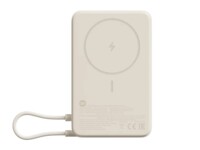 *Magnetic Power Bank 10000 Stand Beige