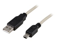 DELTACO USB-kabel 1m