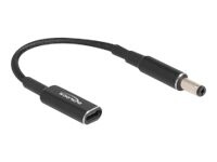 Delock Strømforsyningsadapter 15cm Sort