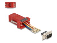 Delock Seriel adapter Rød