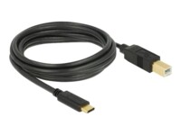 Delock USB Type-C kabel 3m Sort
