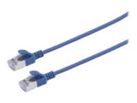 Prokord Slim CAT 6a U/FTP 30cm Netværkskabel Blå