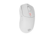 GENESIS Zircon 500 Optisk Trådløs/kablet Hvid
