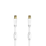 Hama 00205246 Koaksialkabel 1,5m Hvid