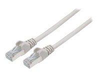 Intellinet Network Patch Cable, Cat6, 2m, Grey, Copper, S/FTP, LSOH / LSZH, PVC, RJ45, Gold Plated Contacts, Snagless, Booted, Lifetime Warranty, Polybag CAT 6 SFTP, PiMF 2m Patchkabel Grey