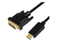 LogiLink Videoadapterkabel 3m Sort
