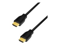 LogiLink HDMI-kabel med Ethernet 3m Sort