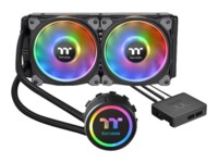 Thermaltake Floe DX RGB 240 TT Premium Edition CPU-vandblokering til flydende kølesystem 1-pack Sort 120 mm