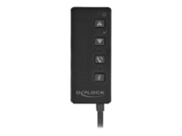 USB Headset and Microphone Adapter with 2 x 3.5 mm Stereo Jack for Windows and Mac OS