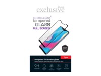 Insmat Exclusive Brilliant Skærmbeskytter Sort Transparent Apple iPhone 13, 13 Pro