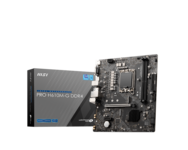 MSI PRO H610M-G DDR4 Micro-ATX LGA1700 Intel H610