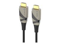 Prokord HDMI FIBER 2.0 PREMIUM HDMI-kabel med Ethernet 5m Sort