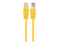 Gembird CAT 5e Ikke afskærmet parsnoet (UTP) 1m Patchkabel Yellow
