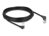 DeLOCK CAT 6a S/FTP 5m Netværkskabel Sort