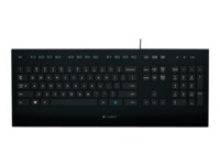 Logitech Corded K280e Tastatur Kablet Nordisk