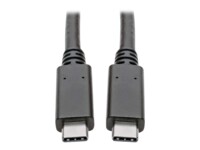 Eaton Tripp Lite Series USB-C Cable (M/M) - USB 3.2, Gen 1 (5 Gbps), Thunderbolt 3 Compatible, 6 ft. (1.83 m) USB Type-C kabel 1.83m Sort