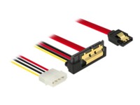 DeLOCK Seriel ATA-kabel Sort Rød Gul 30cm