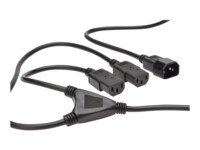 ASSMANN Strøm-splitter 1.7m Sort