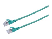 Prokord Slim CAT 6a U/FTP 2m Netværkskabel Grøn