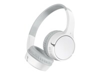 Belkin SoundForm Mini Trådløs Kablet Hovedtelefoner Hvid