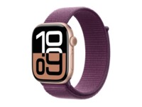 Apple Watch Series 10 (GPS + Cellular) 46 mm Guld Lilla SmartWatch