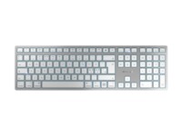 CHERRY KW 9100 SLIM Tastatur Saks Trådløs Pan Nordic
