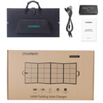 Choetech Foldable solar charger 160W (SC010) Black