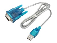 Akyga AK-CO-02 Serielt kabel 1m Hvid