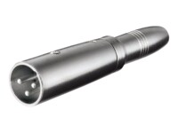 goobay Lyd adapter Sølv
