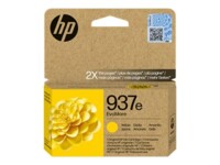 HP 937e EvoMore Yellow Original Gul