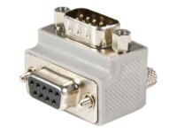StarTech.com Right Angle DB9 to DB9 Serial Cable Adapter Type 1 - M/F - Serial adapter - DB-9 (M) to DB-9 (F) - GC99MFRA1 Seriel adapter