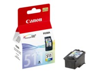 Canon CL 511 Farve (cyan, magenta, gul) Blæk