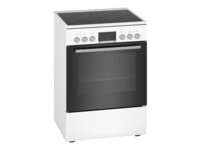 Bosch Serie | 4 HKR39C220 Komfur Fritstående Keramisk kogeplade Polar white