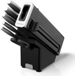 NINJA StaySharp schwarz Messerblock mit Schleifer