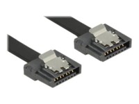 DeLOCK Seriel ATA-kabel Sort 50cm