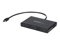 StarTech.com 3 Port Mini DisplayPort MST Hub - 4K 30Hz - Mini DP to HDMI Video Splitter for Multiple Monitors - mDP to HDMI (MSTMDP123HD) Video-/audiosplitter HDMI / DisplayPort