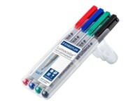 STAEDTLER Lumocolor 316 Markør Sort Blå Grøn Rød