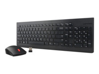 Lenovo Essential Wireless Combo Sæt med mus og tastatur Trådløs USA med Euro-symbol