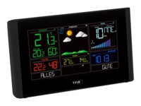 TFA VIEW BREEZE Vejrstation Trådløs Indendørs Udendørs Sort