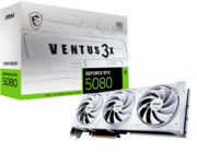 MSI NVIDIA GeForce RTX 5080 16GB GDDR7 SDRAM