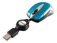 Verbatim Go Mini Optical Travel Mouse Optisk Kabling Blå