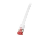 LogiLink SlimLine CAT 6 U/FTP, PiMF 20m Patchkabel Hvid