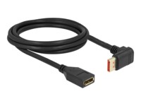 Delock DisplayPort forlængerkabel 2m Sort