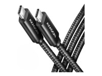 AXAGON BUCM2-CM30AB USB Type-C kabel 3m Sort